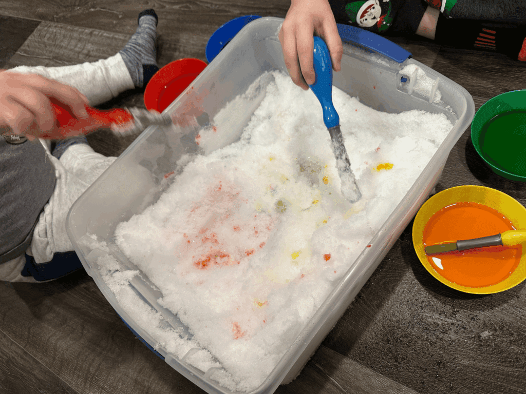 snow activities for preschoolers